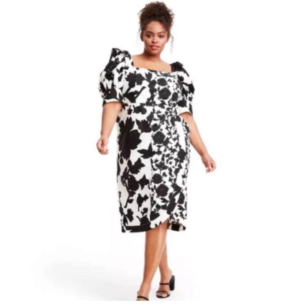 NWT Christopher John Rogers Floral dress 20W/22W